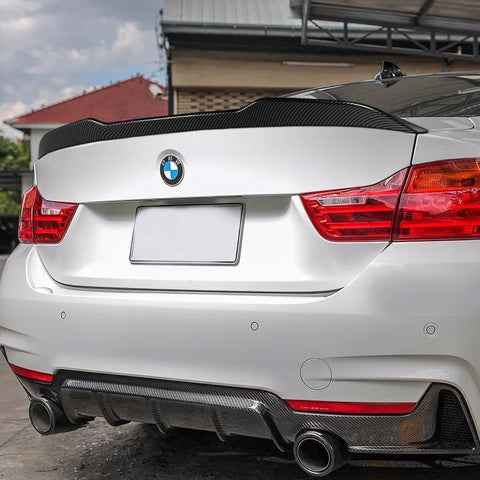 For 2014-2020 BMW 4-Series F32 Coupe W-Power Carbon Look V-Style Trunk Spoiler