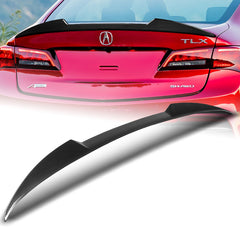 For 2015-2020 Acura TLX W-Power Carbon Painted V-Style Trunk Duckbill Spoiler