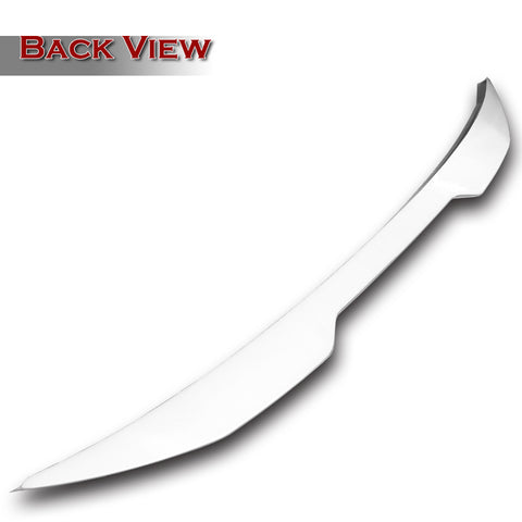 For 2016-2023 Nissan Maxima W-Power Pearl White V-Style Duckbill Trunk Spoiler