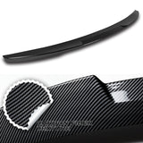 For 2011-2013 Kia Optima W-Power Carbon Painted V-Style Rear Trunk Spoiler Wing + For 2011-2015 Kia Optima W-Power Carbon Look Rear Roof Window Visor Spoiler Wing