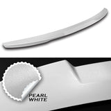 For 2011-2013 Kia Optima W-Power Pearl White V-Style Rear Trunk Lid Spoiler Wing + For 2011-2015 Kia Optima W-Power Pearl White Rear Roof Window Visor Spoiler Wing