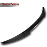 For 2016-2020 Kia Optima W-Power Carbon Painted V-Style Trunk Duckbill Spoiler + For 2016-2020 Kia Optima W-Power Carbon Look Rear Roof Window Visor Spoiler Wing