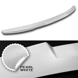 For 2016-2020 Kia Optima W-Power Pearl White V-Style Trunk Duckbill Spoiler Wing + For 2016-2020 Kia Optima W-Power Pearl White Rear Roof Window Visor Spoiler Wing