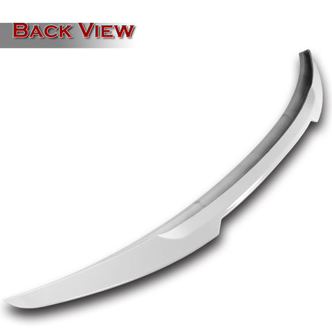 For 2016-2020 Kia Optima W-Power Pearl White V-Style Trunk Duckbill Spoiler Wing + For 2016-2020 Kia Optima W-Power Pearl White Rear Roof Window Visor Spoiler Wing