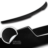 For 2019-2021 Chevrolet Malibu Painted Black Front Bumper Lip Spoiler Splitter 3pcs + For 2016-2024 Chevy Malibu W-Power Pearl Black V-Style Trunk Lid Spoiler Wing