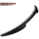 For 2017-2018 Hyundai Elantra Carbon Style Front Bumper Body Spoiler Lip + For 2017-2018 Hyundai Elantra W-Power Carbon Painted V-Style Trunk Spoiler Wing