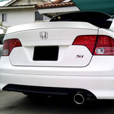 For 2006-2011 Honda Civic Sedan W-Power Pearl White Rear Trunk Lid Spoiler Wing