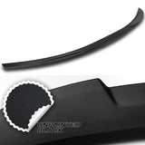 For 2017-2021 Alfa Romeo Giulia Matt Black Front Bumper Body Kit Spoiler Lip 3pcs + For 2017-2023 Alfa Romeo Giulia W-Power Primer Black V-Style Trunk Spoiler Wing + For 2017-2023 Alfa Romeo Giulia W-Power ABS Black Rear Roof Visor Spoiler Wing