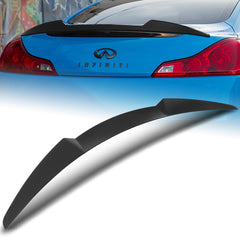 For 2008-2013 Infiniti G37 Coupe W-Power Primer Black V-Style Trunk Spoiler Wing