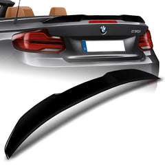 For 2015-2021 BMW 2-Series F23 Convertible W-Power Pearl Black Trunk Spoiler