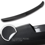 For 2021-2024 Kia K5 W-Power ABS Carbon Look V-Style Rear Trunk Lid Spoiler Wing  + For 2021-2024 Kia K5 W-Power Carbon Painted Rear Roof Window Visor Spoiler Wing
