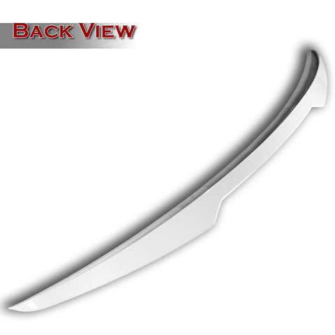 For 2021-2023 Kia K5 W-Power ABS Pearl White V-Style Rear Trunk Lid Spoiler Wing
