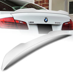 For 2011-2016 BMW 5-Series F10 F18 W-Power Pearl White PSM-Style Trunk Spoiler