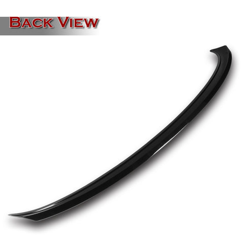 For 2018-2023 Toyota Camry Sedan W-Power ABS Pearl Black Rear Trunk Spoiler Wing