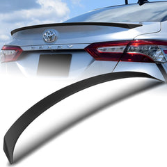 For 2018-2023 Toyota Camry Sedan W-Power Primer Black Rear Trunk Spoiler Wing