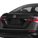 For 2020-2024 Nissan Sentra W-Power V-Style Primer Black Rear Trunk Spoiler Wing