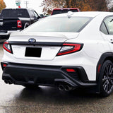 For 2022-2025 Subaru WRX STi W-Power V-Style Pearl White Rear Trunk Spoiler Wing