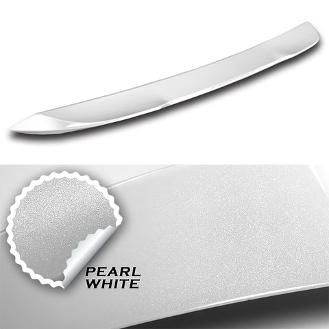 For 2022-2025 Subaru WRX STi W-Power V-Style Pearl White Rear Trunk Spoiler Wing