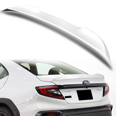 For 2022-2025 Subaru WRX STi W-Power V-Style Pearl White Rear Trunk Spoiler Wing
