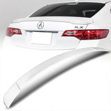 For 2013-2018 Acura ILX W-Power Pearl White Duckbill Rear Trunk Lid Spoiler Wing