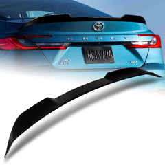 For 2025-2027 Toyota Camry W-Power V-Style Pearl Black Rear Trunk Spoiler Wing