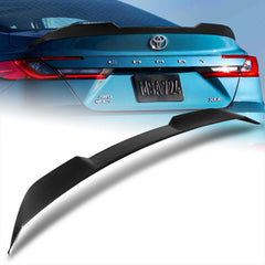 For 2025-2027 Toyota Camry W-Power V-Style Carbon Look Rear Trunk Spoiler Wing
