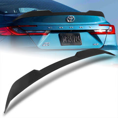 For 2025-2027 Toyota Camry W-Power V-Style Unpainted BLK Rear Trunk Spoiler Wing
