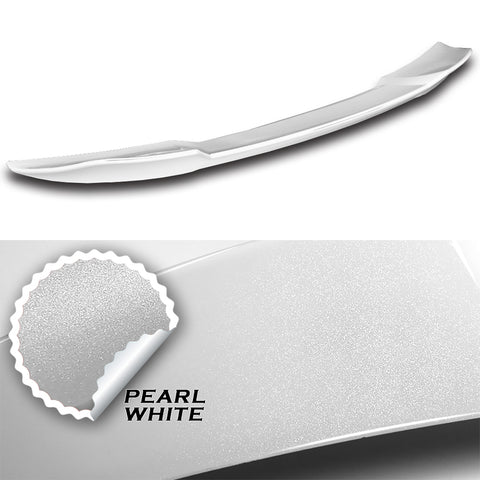 For 2021-2025 Lexus IS350 IS500 W-Power Pearl White Duckbill Rear Trunk Spoiler