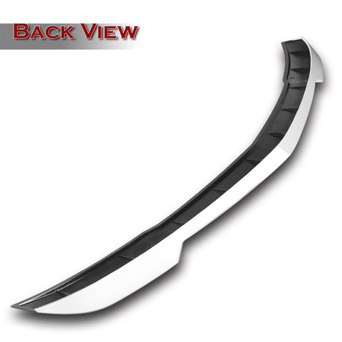 For 2023-2025 Acura Integra W-Power Pearl White Duckbill Rear Trunk Spoiler Wing