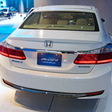 For 2013-2017 Honda Accord Sedan W-Power Pearl White Duckbill Rear Trunk Spoiler