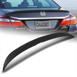 For 2013-2017 Honda Accord Sedan W-Power Black Duckbill Rear Trunk Spoiler Wing