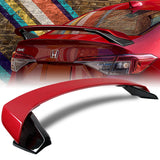 For 2022-2024 Honda Civic Sedan HP-Style 2-Tone Red & Black Trunk Spoiler Wing