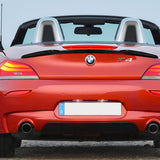 For 2009-2016 BMW Z4 E89 V-Style 100% Real Carbon Fiber Rear Trunk Lid Spoiler Wing