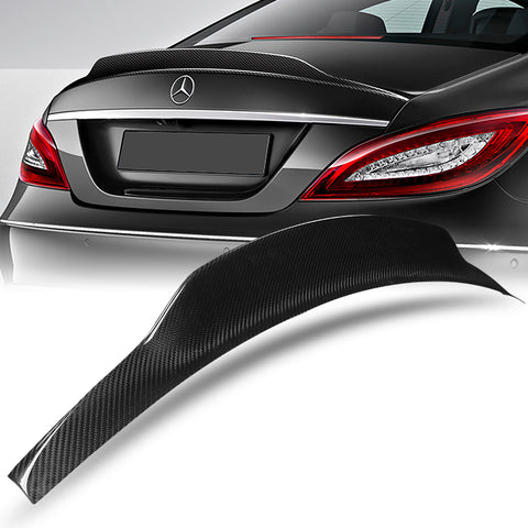 For 2012-2018 Mercedes CLS-Class W218 PSM-Style Carbon Fiber Rear Trunk Spoiler