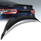 For 2018-2023 Toyota Camry V-Style Real Carbon Fiber Rear Trunk Lid Spoiler Wing