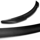 For 2015-2022 Ford Mustang Coupe H-Style Real Carbon Fiber Trunk Spoiler Wing + For 2015-2023 Ford Mustang Coupe Shark Fin Carbon Fiber Vortex Roof Spoiler Wing