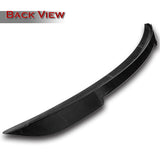 For 2015-2022 Ford Mustang Coupe H-Style Real Carbon Fiber Trunk Spoiler Wing + For 2015-2023 Ford Mustang Coupe Shark Fin Carbon Fiber Vortex Roof Spoiler Wing
