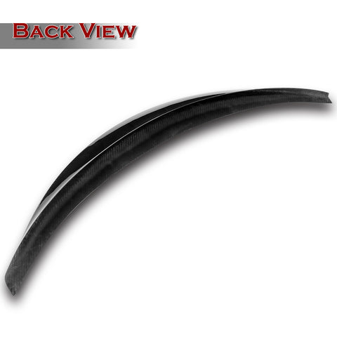 For 2020-2024 Tesla Model Y Real Carbon Fiber VIP-Style Trunk Lid Spoiler Wing + For 2020-2024 Tesla Model Y Carbon Fiber Rear Roof Window Visor Spoiler Wing