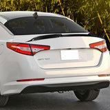 For 2011-2013 Kia Optima K5 V-Style Real Carbon Fiber Rear Trunk Spoiler Wing + For 2011-2015 Kia Optima K5 V-Style Carbon Fiber Rear Roof Window Spoiler Wing