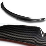 For 2014-2015 Kia Optima K5 V-Style Real Carbon Fiber Rear Trunk Spoiler Wing + For 2011-2015 Kia Optima K5 V-Style Carbon Fiber Rear Roof Window Spoiler Wing
