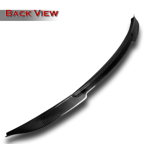 For 2016-2020 Kia Optima K5 V-Style Carbon Fiber Rear Trunk Lid Spoiler Wing + For 2016-2020 Kia Optima K5 V-Style Carbon Fiber Rear Roof Window Spoiler Wing