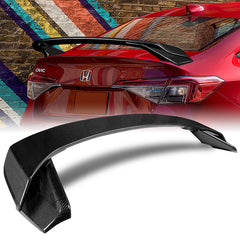 For 2022-2024 Honda Civic Sedan HP-Style Real Carbon Fiber Rear Trunk Spoiler