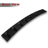 For 2015-2022 Ford Mustang Coupe H-Style Real Carbon Fiber Trunk Spoiler Wing + For 2015-2023 Ford Mustang Coupe Shark Fin Carbon Fiber Vortex Roof Spoiler Wing