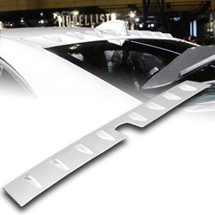 For 2022-2024 Subaru WRX Shark Fin Pearl White Vortex Rear Roof Spoiler Wing