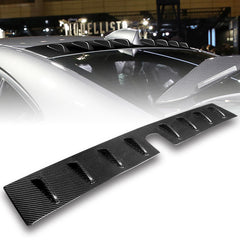 For 2022-2024 Subaru WRX Shark Fin Carbon Fiber Vortex Rear Roof Spoiler Wing