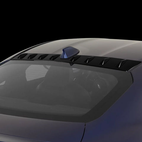 For 2022-2024 Subaru BRZ/Toyota GR86 Pearl Black Vortex Rear Roof Spoiler Wing