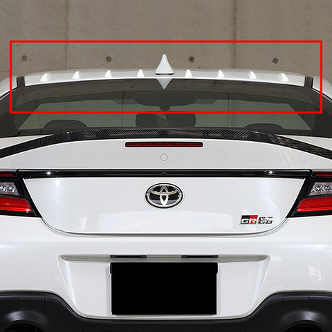 For 2022-2024 Subaru BRZ/Toyota GR86 Pearl White Vortex Rear Roof Spoiler Wing