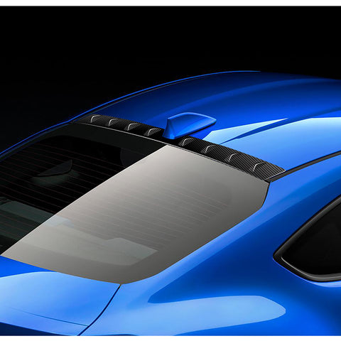 For 2022-2024 Subaru BRZ/Toyota GR86 Shark Fin Carbon Look Vortex Roof Spoiler