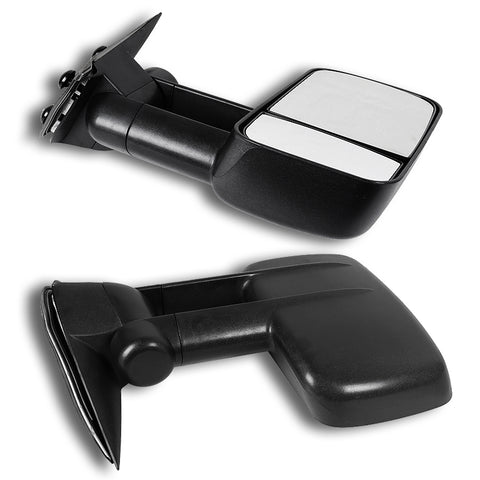 For 1999-2006 Chevy Silverado Sierra Rear View Manual Towing Telescoping Mirrors