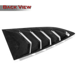 For 2017-2024 Mazda MX-5 Miata Carbon Look Side Window Louvers Scoop Cover Vent